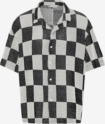 juoda Dandalo Patogus modelis Marškiniai: priekis