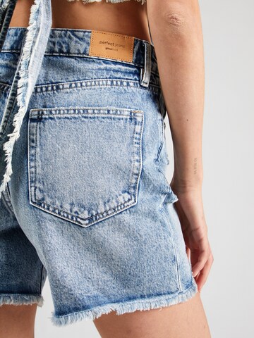 Gina Tricot Regular Jeans i blå