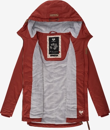Ragwear Performance Jacket 'Zuzka' in Red