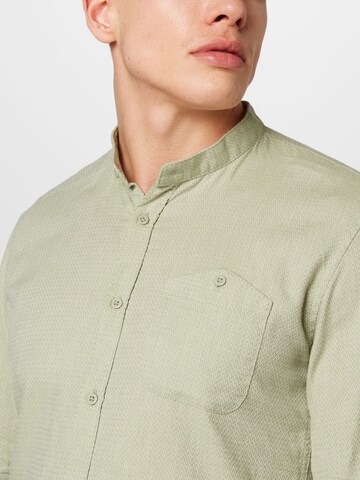 Coupe regular Chemise TOM TAILOR DENIM en vert