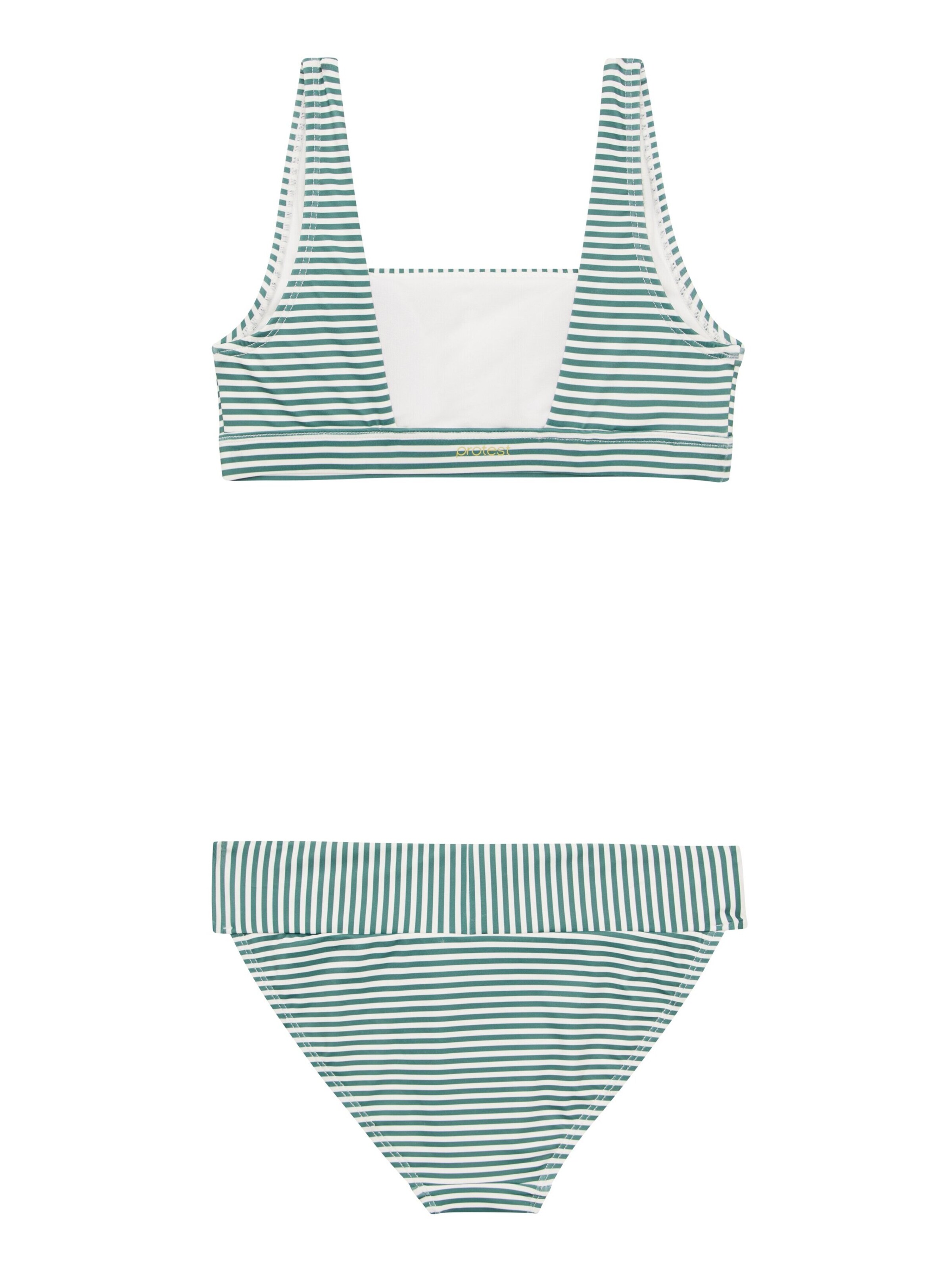 PROTEST Bustier Bikini 'PRTRox JR' in Grün
