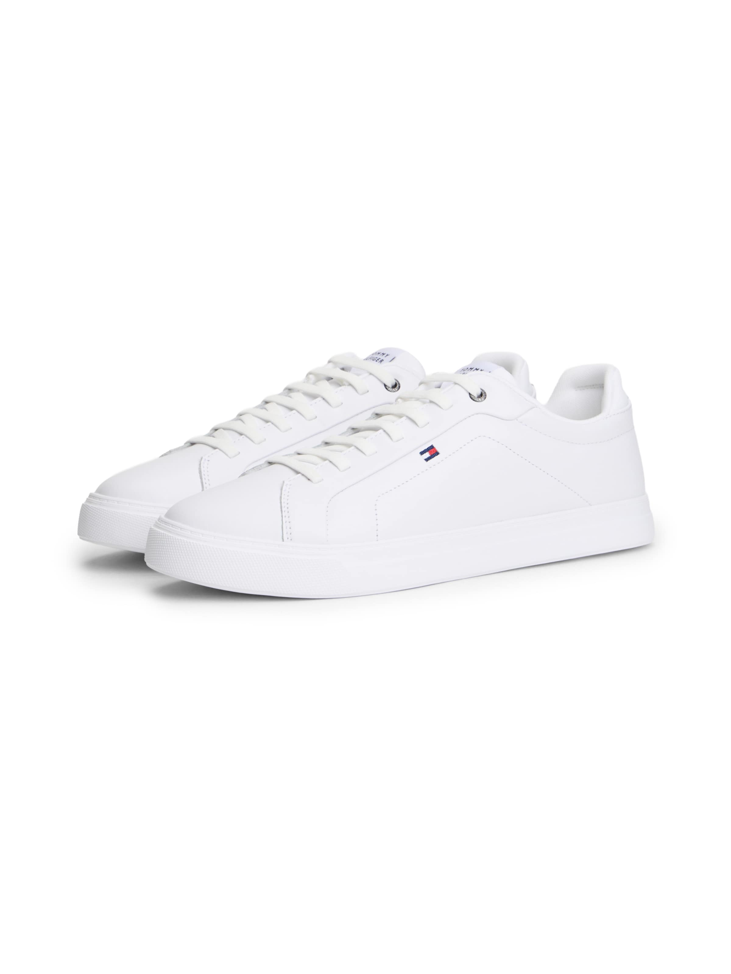 TOMMY HILFIGER - Sapatilhas baixas 'ESS' em branco