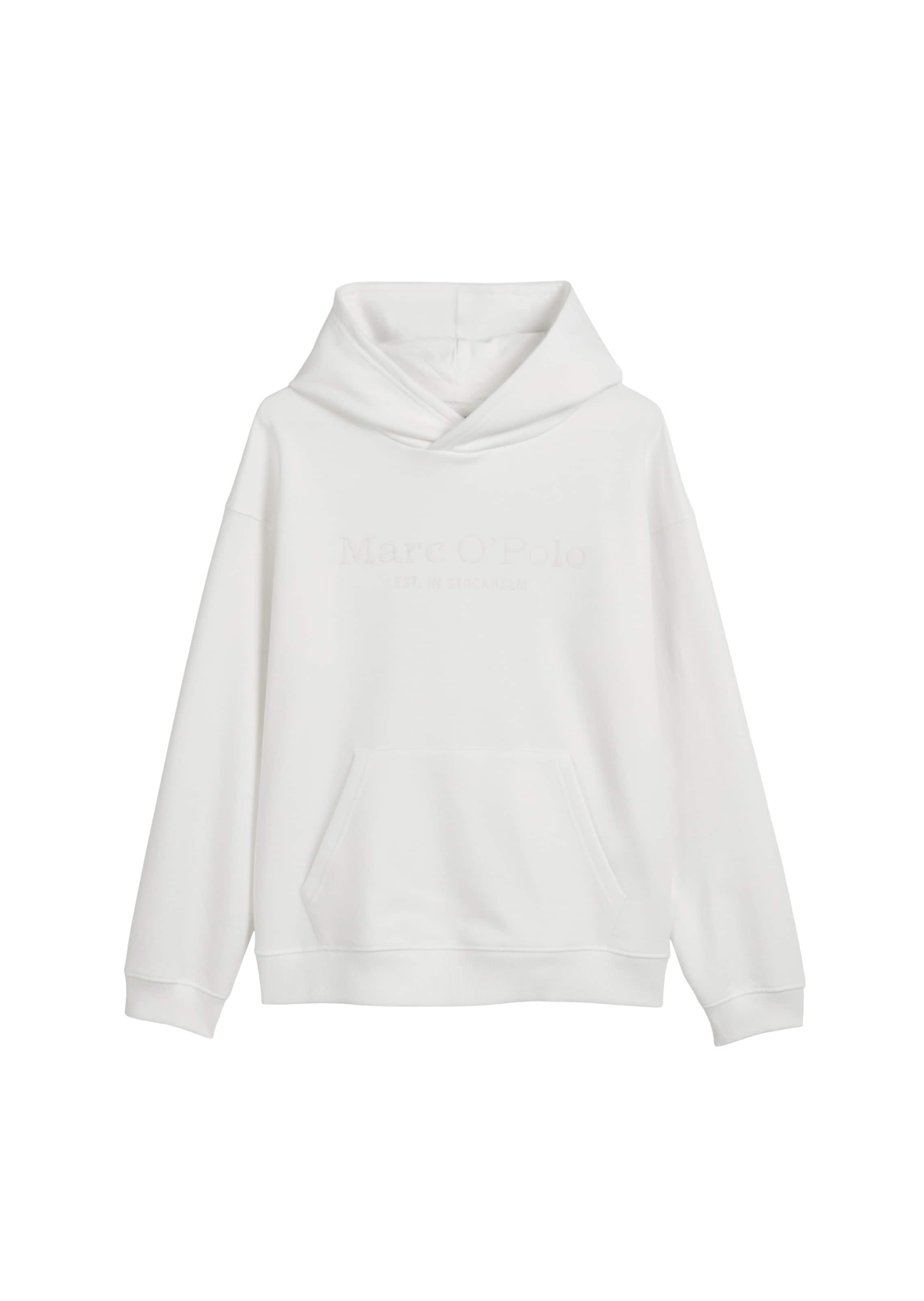Marc O'Polo Sweatshirt in Weiß: Vorderseite