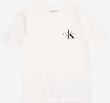 Maglietta di Calvin Klein Jeans in bianco: frontale