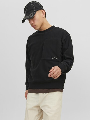 JACK & JONES Sweatshirt in Black: front