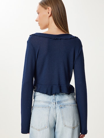 mėlyna Happiness İstanbul Kardiganas