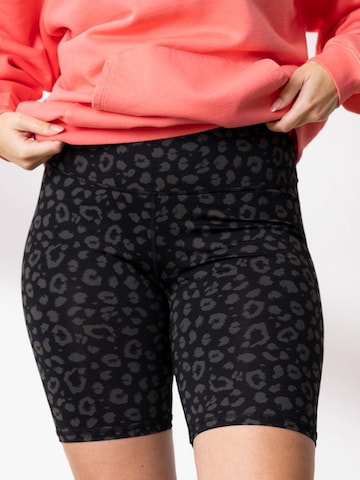 Hey Honey Skinny Leggings 'Biker' in Grey