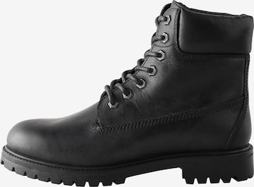 Next Lace-up boots in Black: front