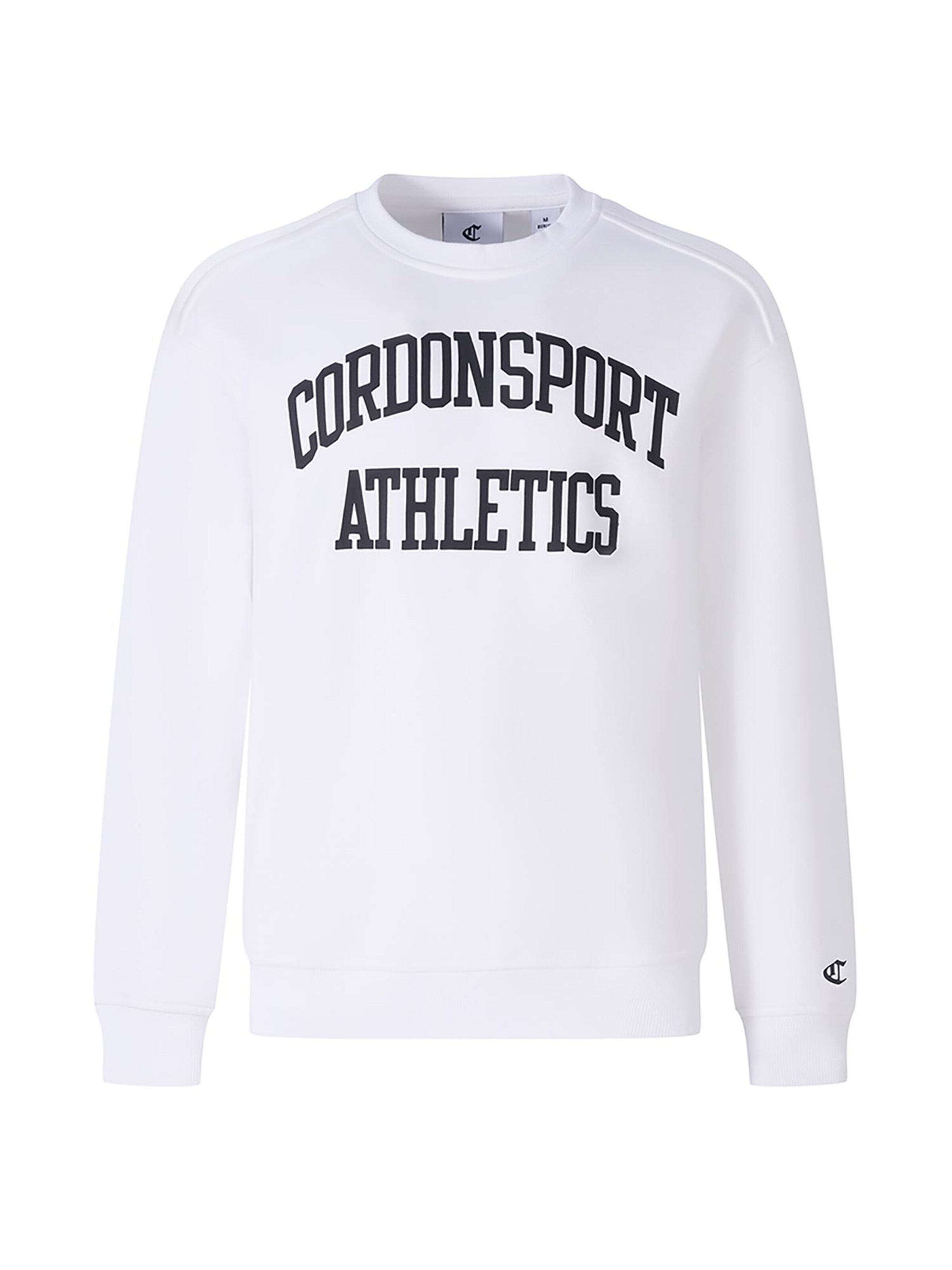 Cordon Sport Sweatshirt 'King'‌‌‌‌‌‌‌‌‌ in Weiß: Vorderseite
