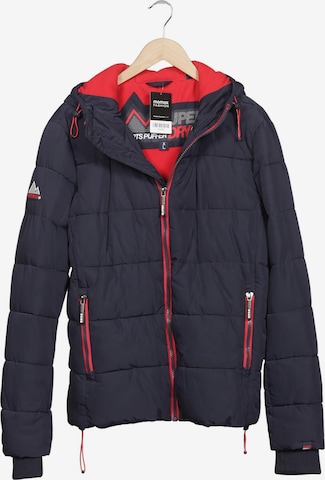 TOMMY HILFIGER Kapuzenpullover L in Blau: Vorderseite