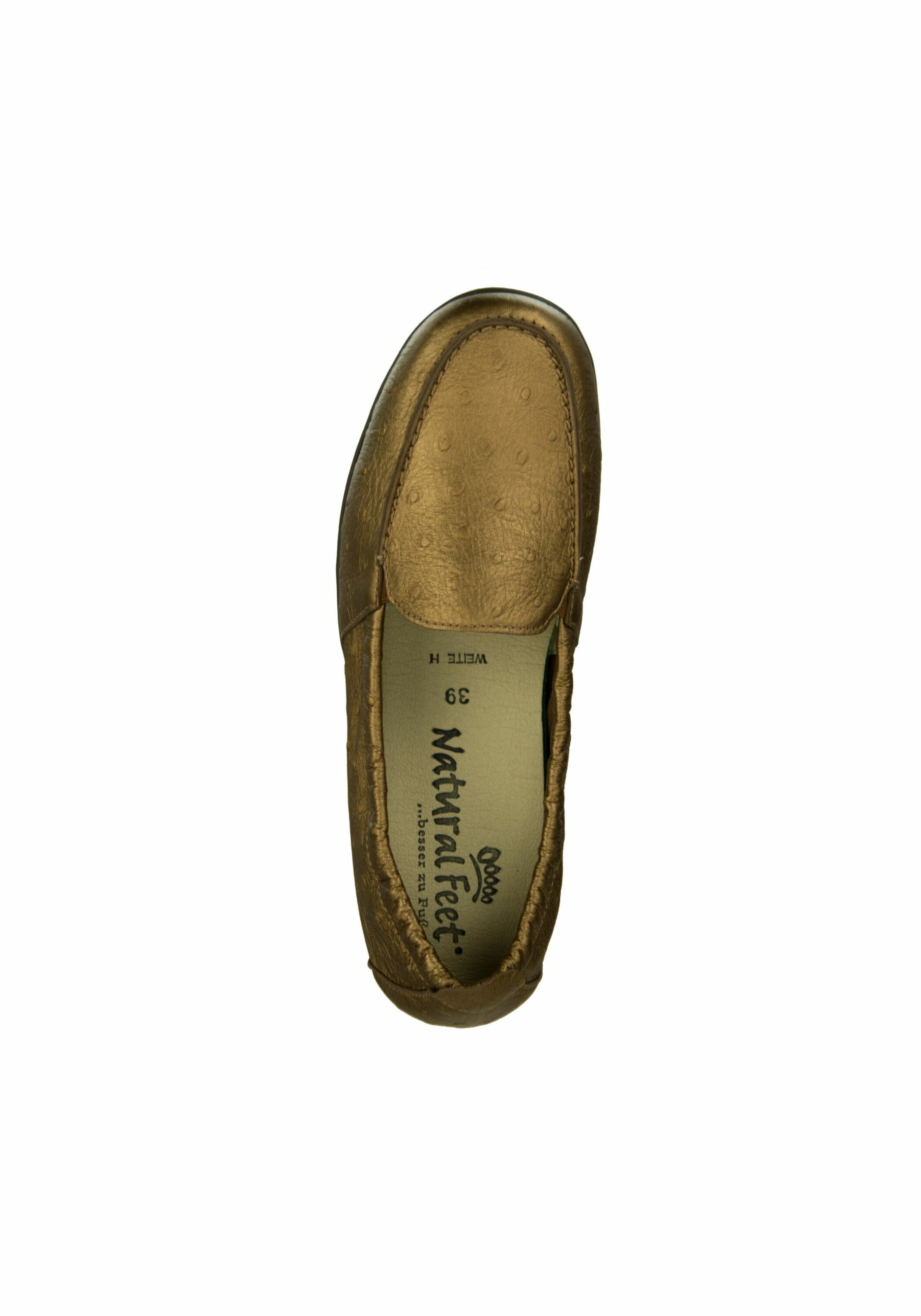 Natural Feet Slipper 'Aurelia' in Bronze