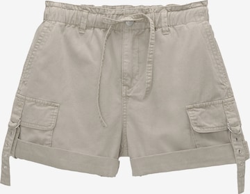 regular Pantaloni cargo di Pull&Bear in grigio: frontale