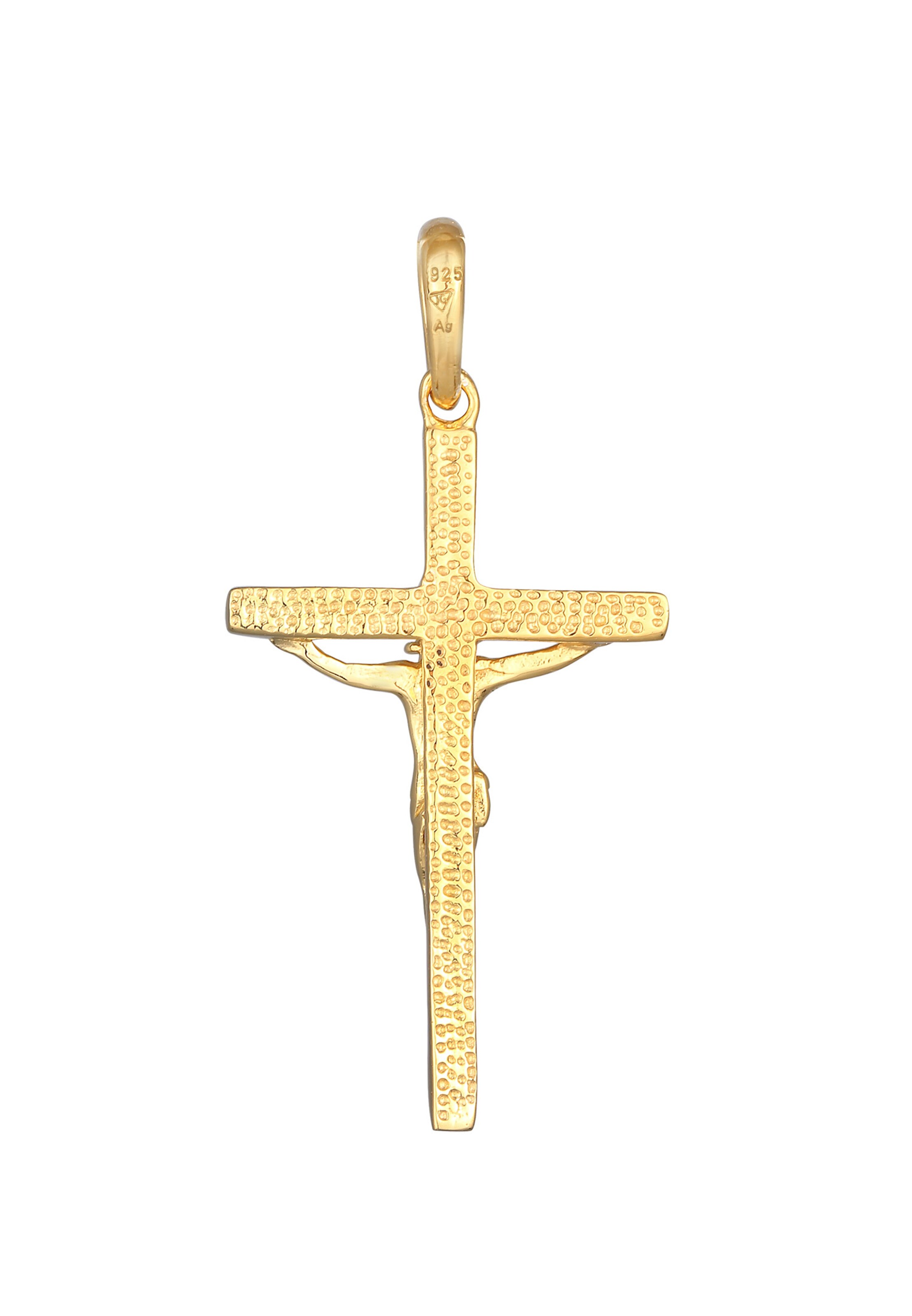 ELLI Pendant 'Kreuz' in Gold
