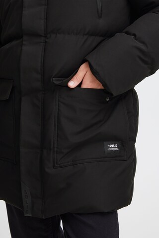 !Solid Winter Jacket in Black