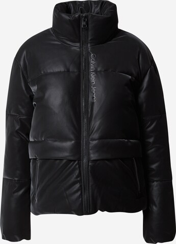 Calvin Klein Jeans Between-Season Jacket in Black: front