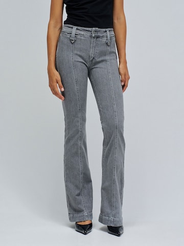 Salsa Jeans Skinny Jeans in Grijs: voorkant