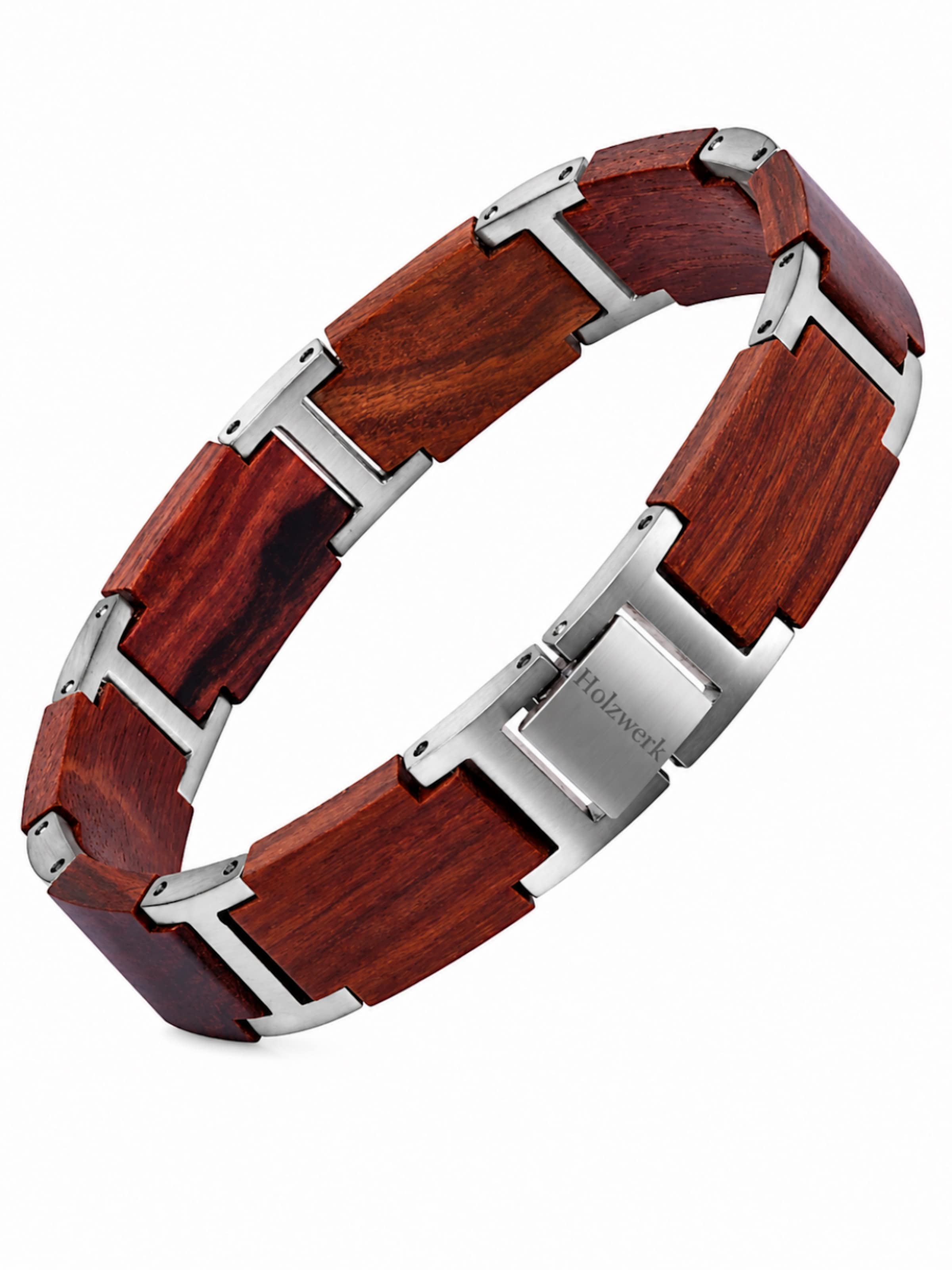 Holzwerk - Pulsera 'FENNSEE' en marrón: frente