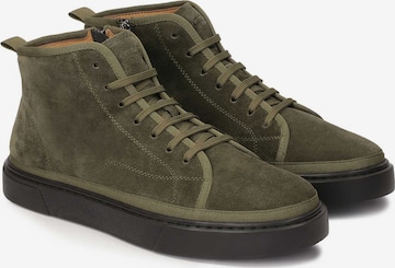 Kazar High-Top Sneakers in Green