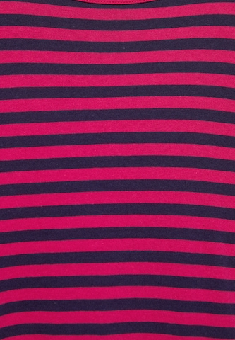 Tricou 'RAYAS MLARGA 2' de la Pull&Bear pe roz