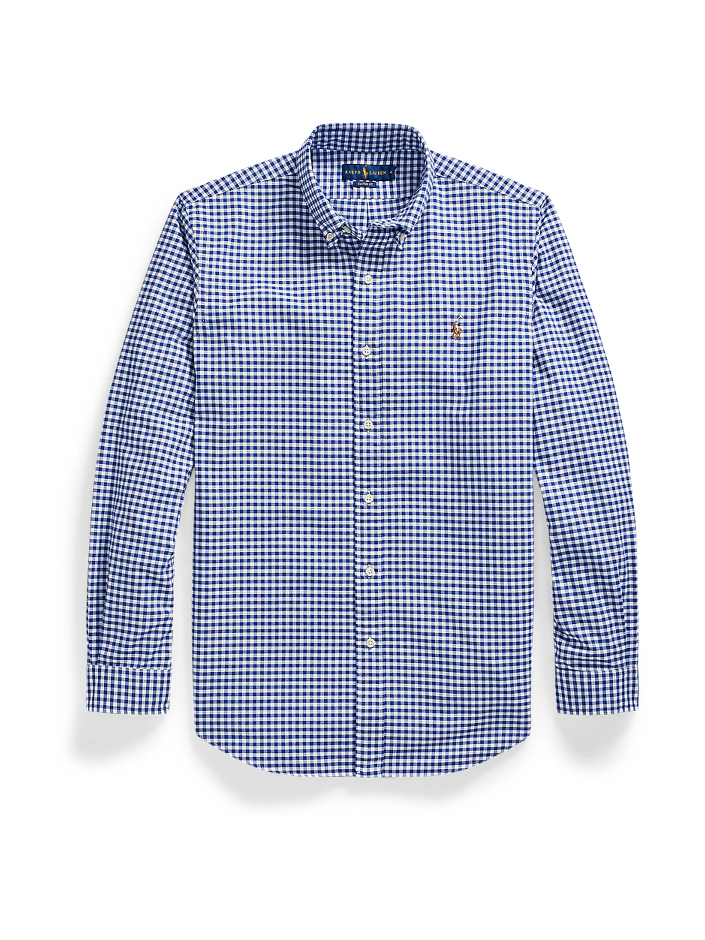 Polo Ralph Lauren Comfort Fit Skjorta i blå: framsida