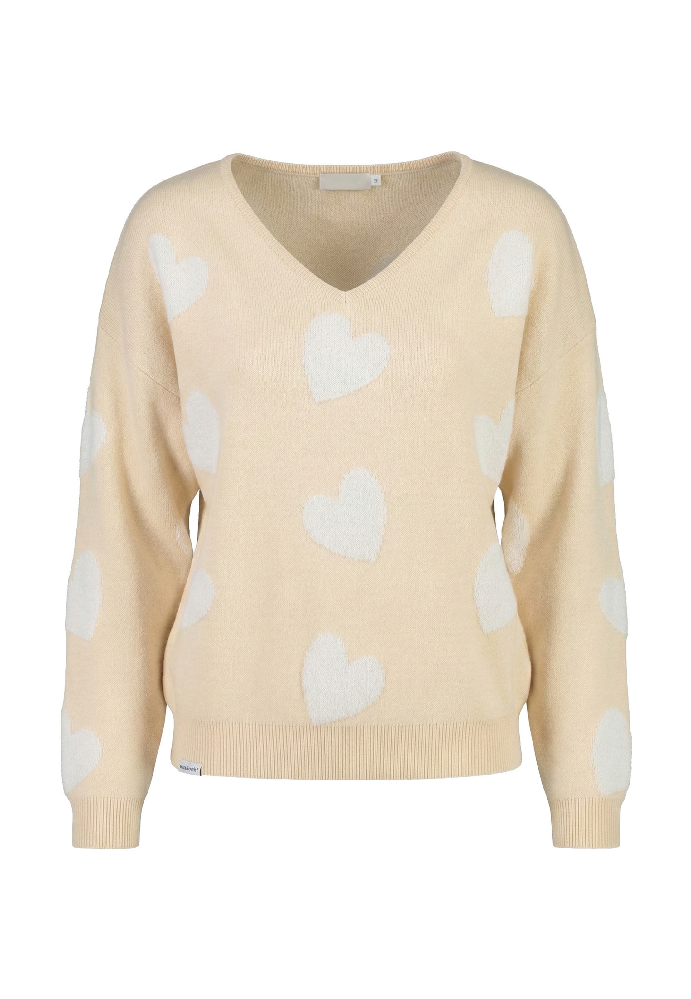 Pull-over 'Lovely Wollma' Kleinigkeit en marron : devant