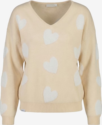Kleinigkeit - Pullover 'Lovely Wollma' em castanho: frente