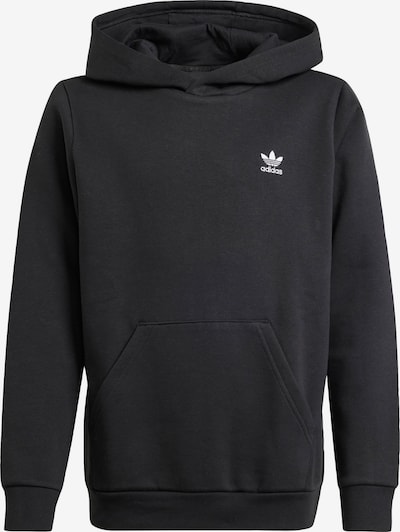 ADIDAS ORIGINALS Sweat 'Hoodie' en noir / blanc, Vue avec produit