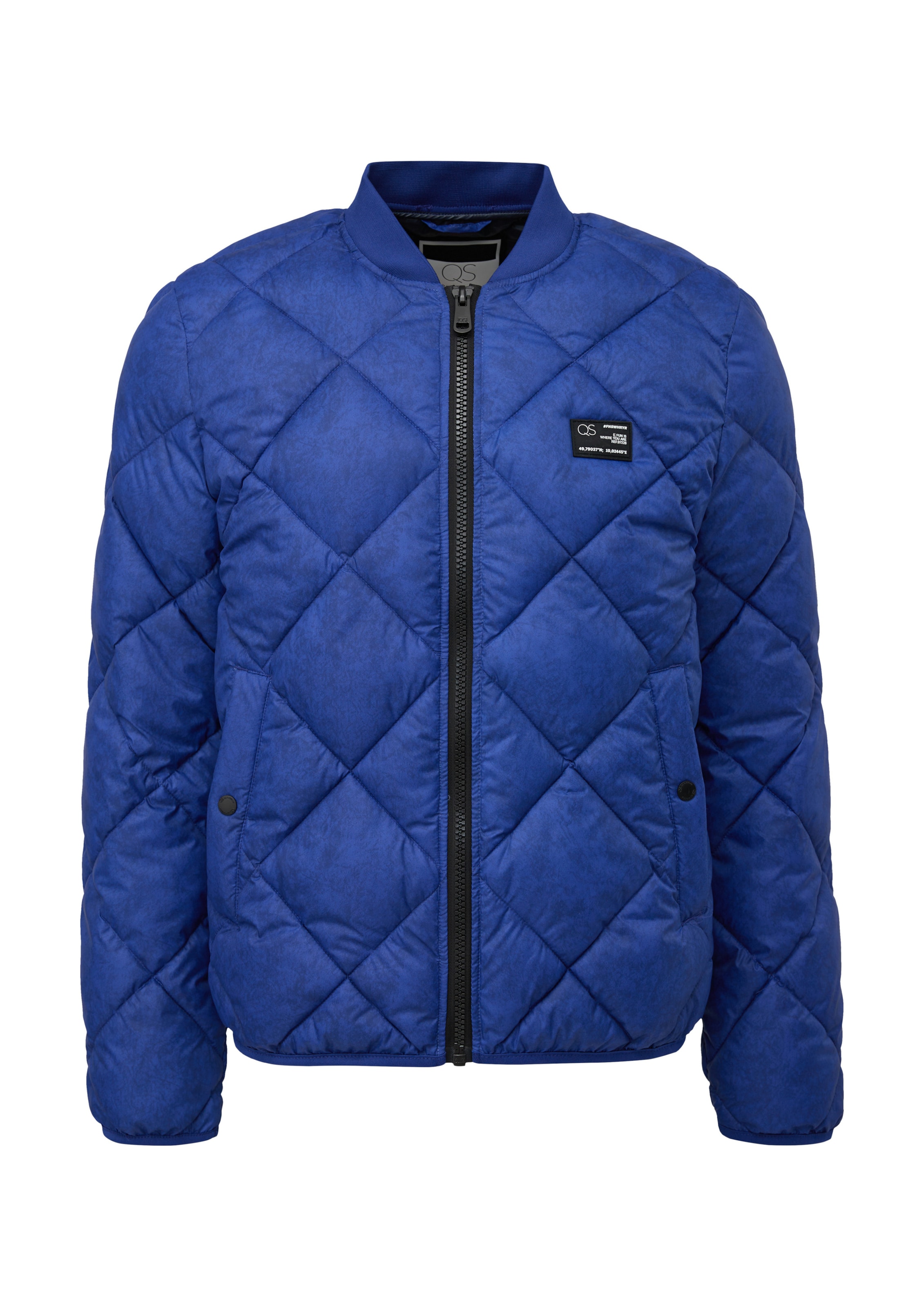 QS Tussenjas in Blauw: voorkant