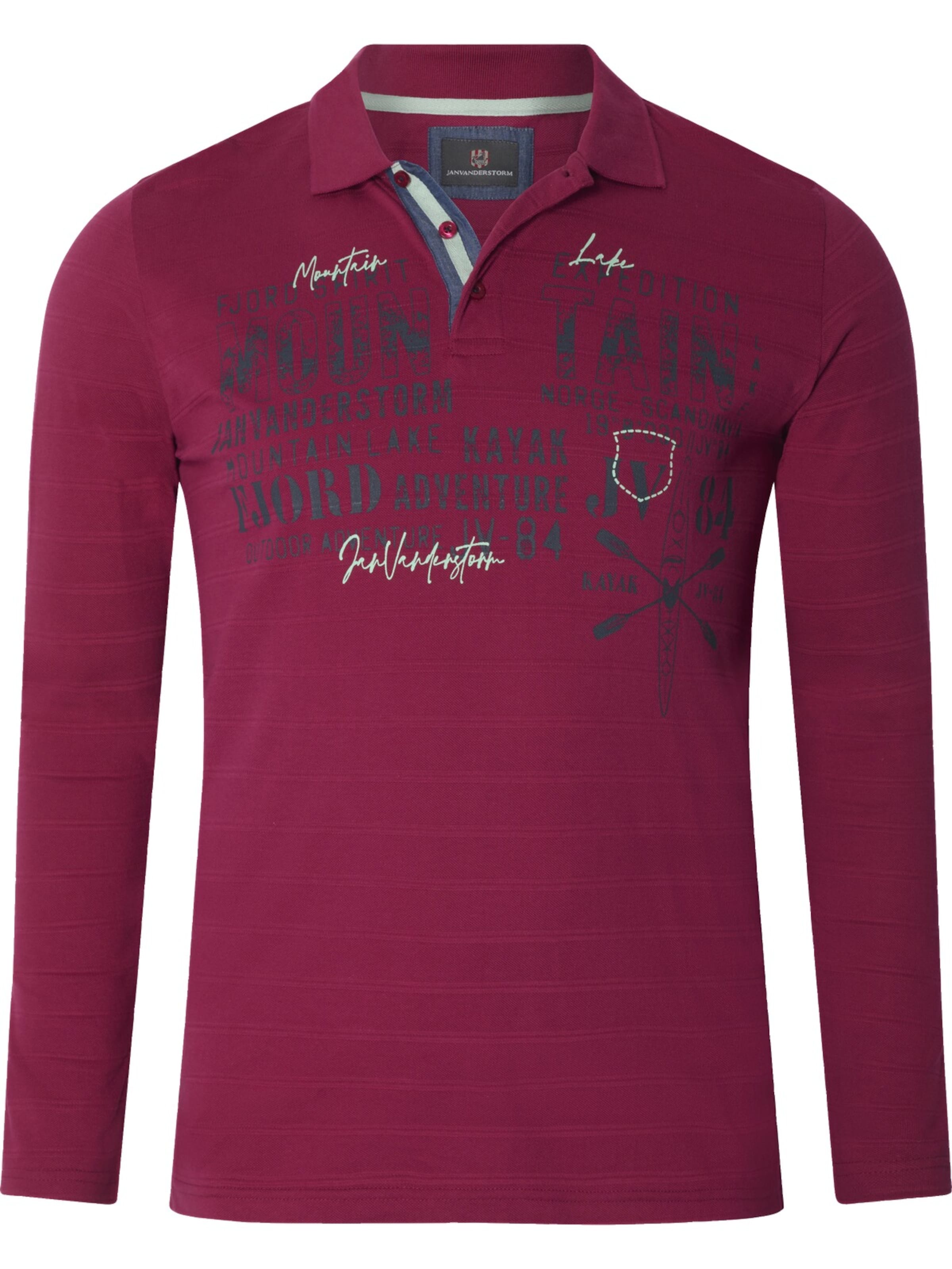 Jan Vanderstorm Shirt 'Makse' in Red: front