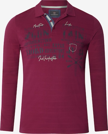 Jan Vanderstorm Poloshirt 'Makse' in Rot: Vorderseite