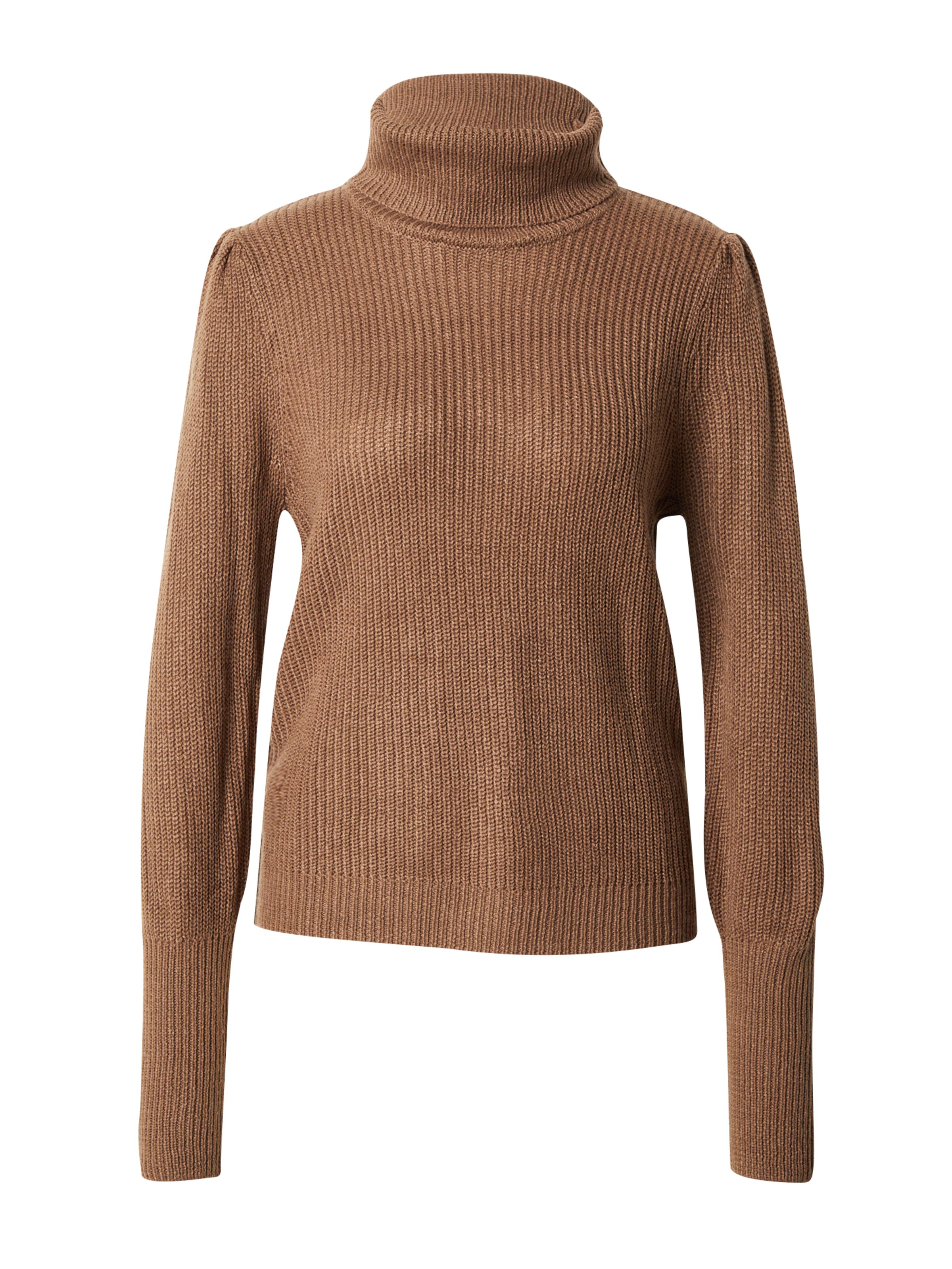 VILA - Jersey 'Lou' en marrón: frente