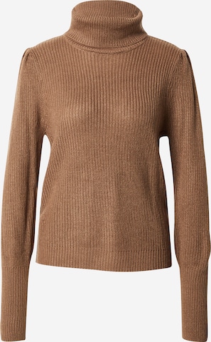 VILA Sweater 'Lou' in Brown: front