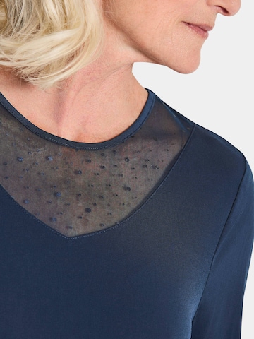 Goldner Blouse in Blauw