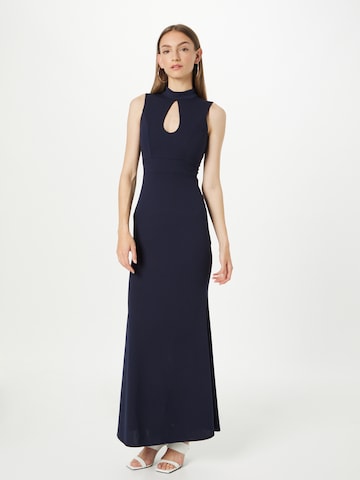 WAL G. Evening Dress 'APRIL' in Blue: front