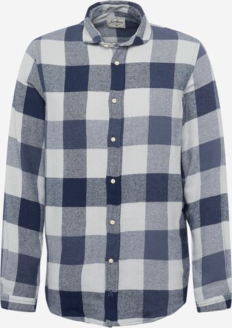 Scalpers - Regular Fit Camisa 'Bethel Club' em azul: frente