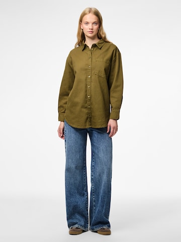 Chemisier 'PCMAISIE' PIECES en vert