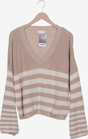 ABOUT YOU Sweater & Cardigan in XXL in Beige: front