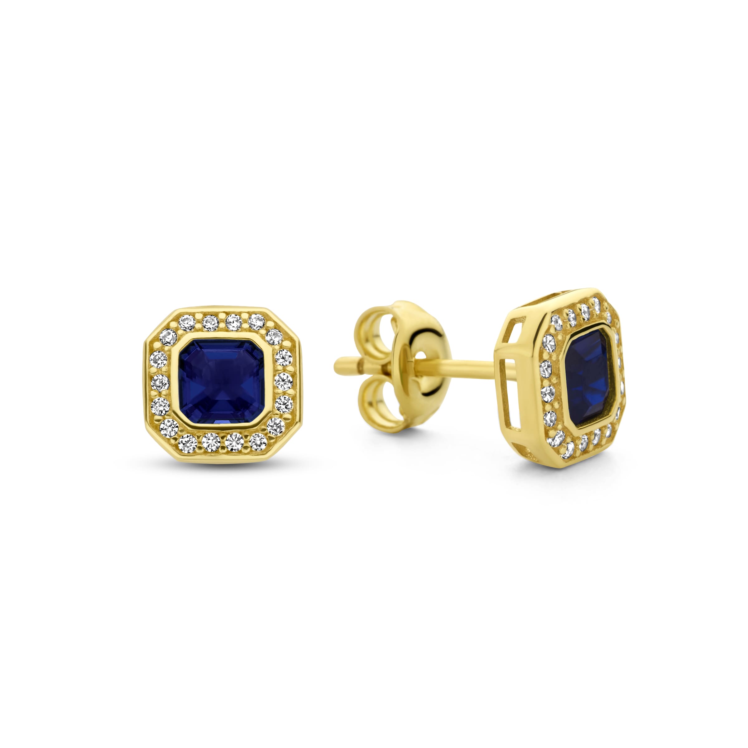 Beloro Jewels Ohrringe in Gold: Vorderseite