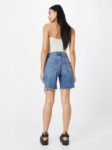 LEVI'S ® Regular Jeans '501 90s Short' i blå