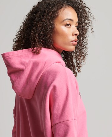 Superdry - Sudadera en rosa