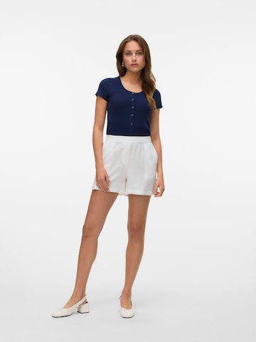 VERO MODA Loosefit Broek 'THEA ' in Wit