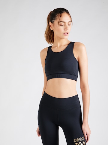 ONLY PLAY - Soutien Bustier Soutien de desporto 'FOIL-2 LIFE' em preto