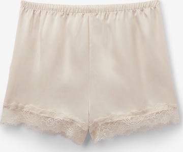 Tezenis Pajama Pants in Beige: front