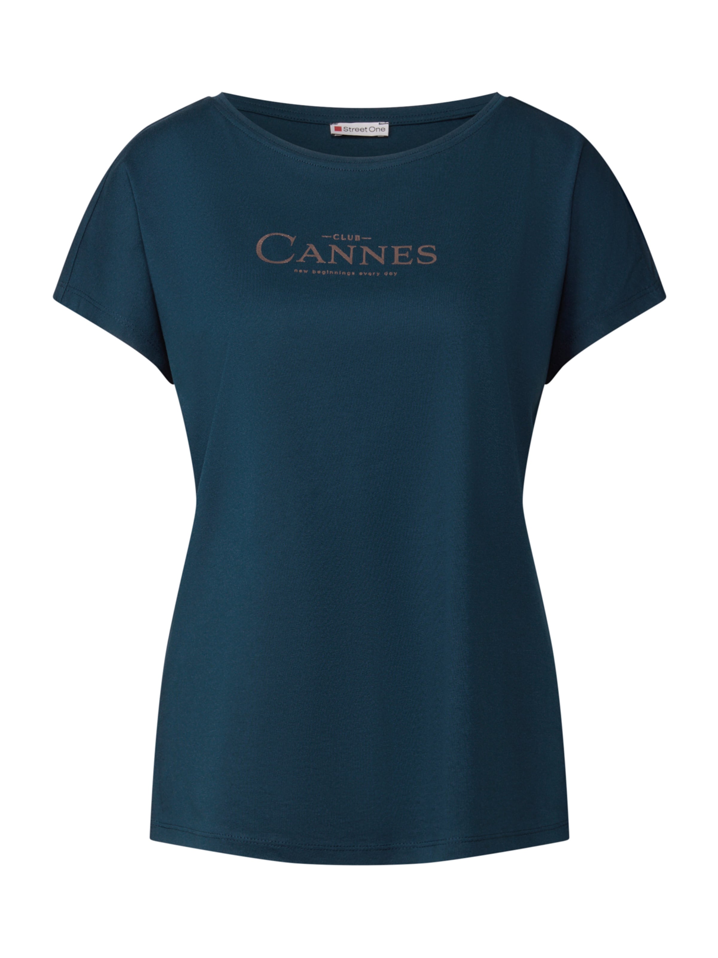 STREET ONE Shirt in Blue: front