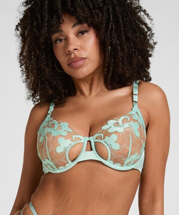 Invisible Soutien-gorge 'Bearice' Hunkemöller en vert : devant