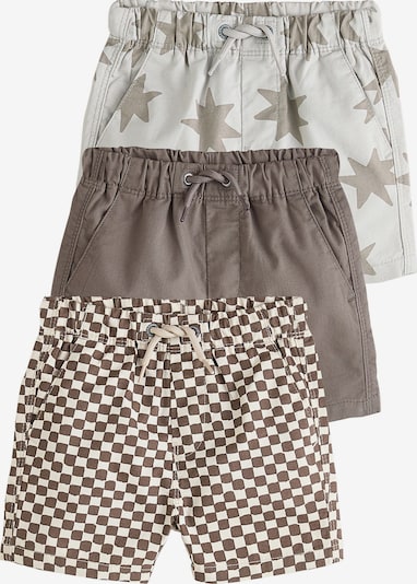 Next Trousers in 68 in Ecru / Brown / Chocolate, Item view