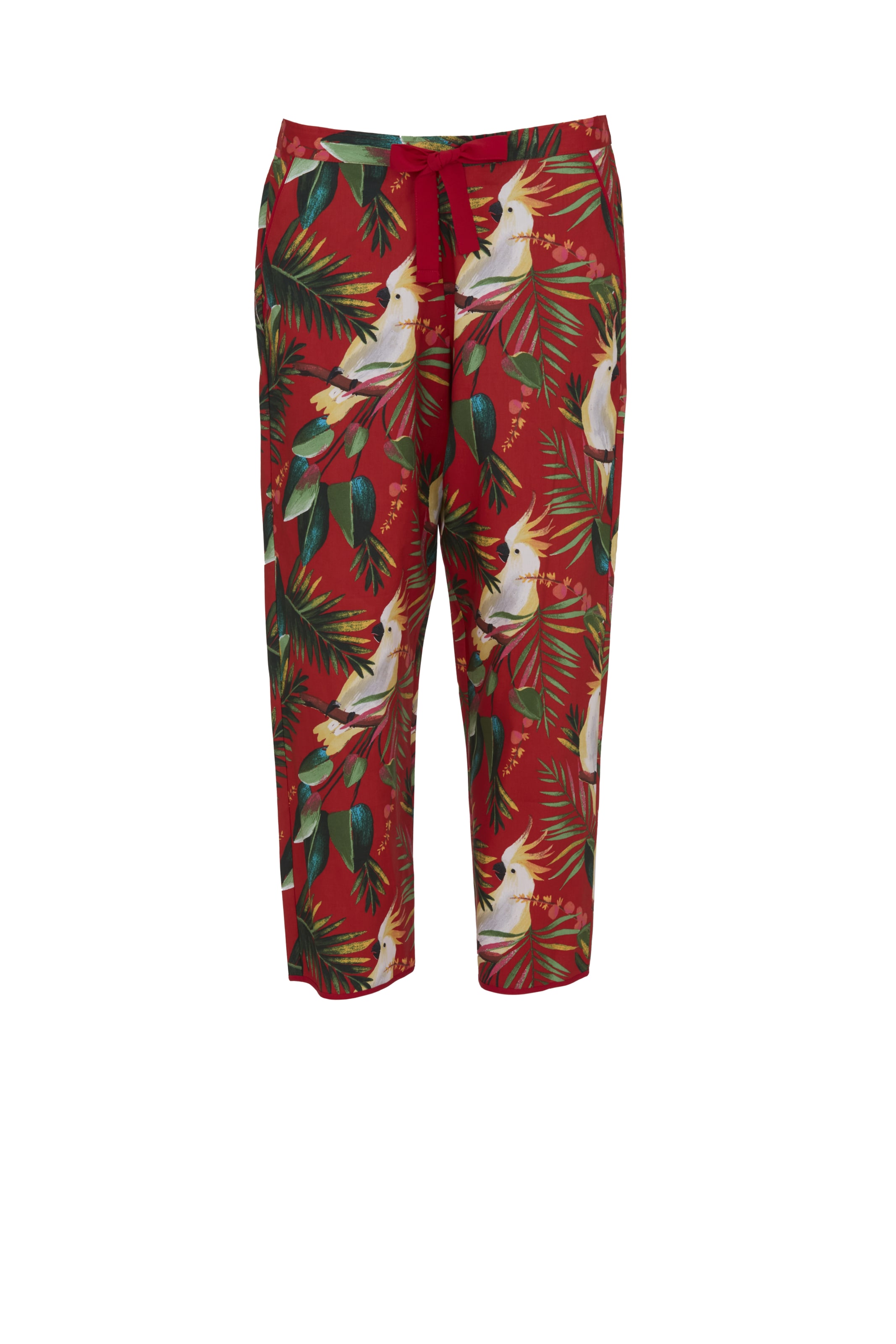 Cyberjammies Pyjamabroek ' Tara ' in Rood: voorkant