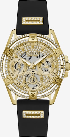 GUESS Analog watch 'Queen' in Black: front
