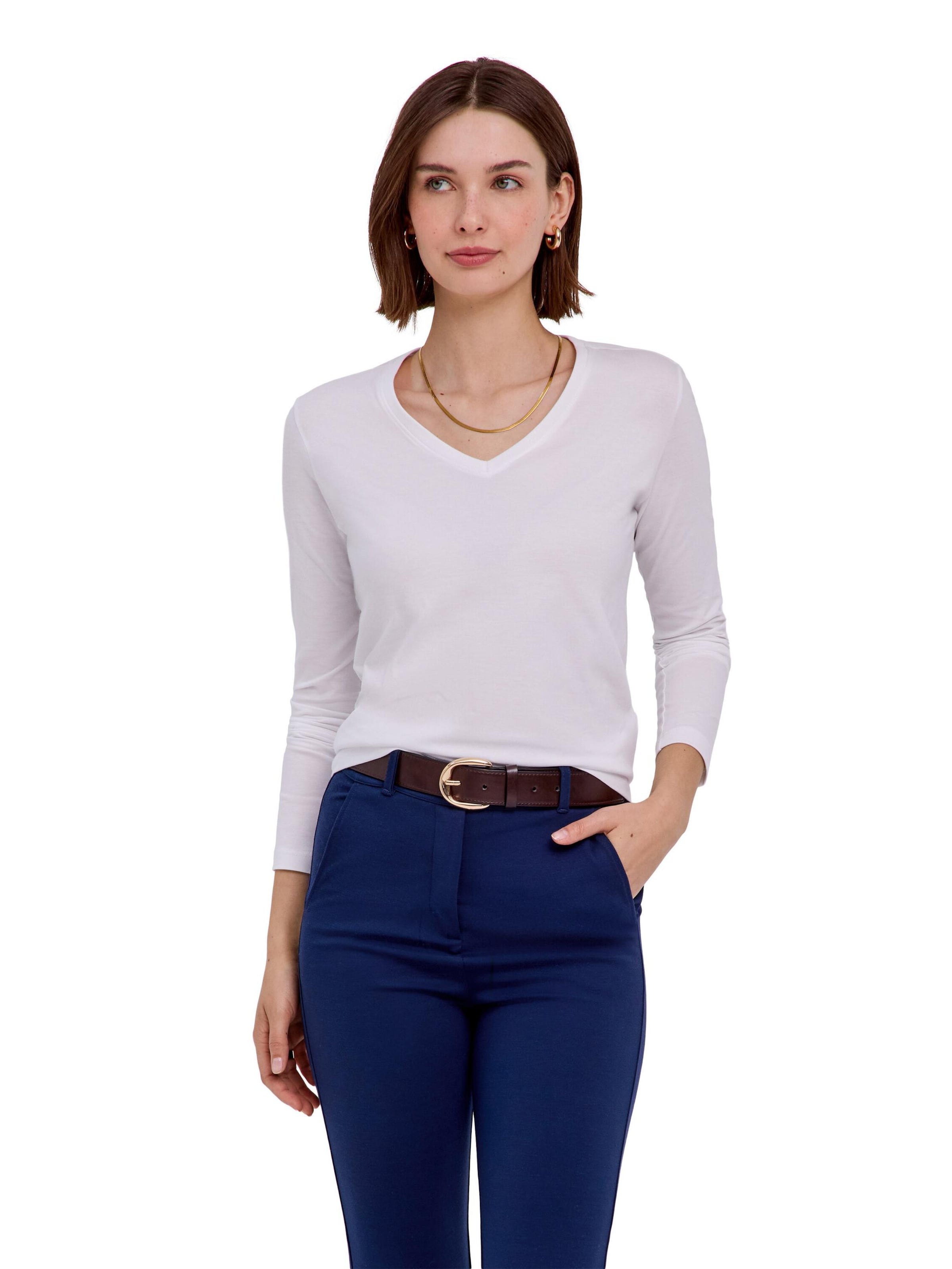 FALKE Shirt 'Essential' in White, Item view