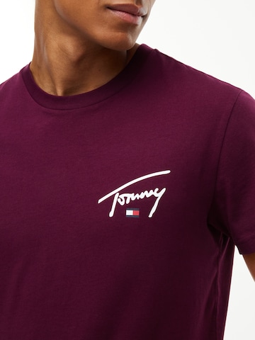Tommy Jeans - Camisa em roxo
